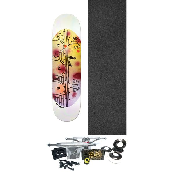Krooked Skateboards Una Farrar Una's Bridge Skateboard Deck - 8.5" x 32" - Complete Skateboard Bundle